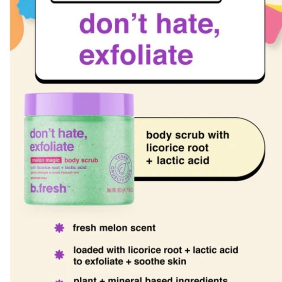 Melon Magic Exfoliating Scrub 🍈 - Picture 3 of 6